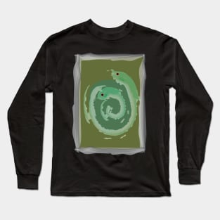 fish and abstract Long Sleeve T-Shirt